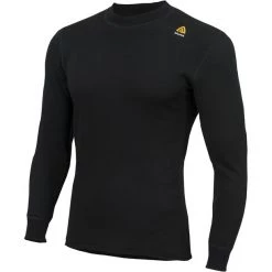 Aclima HotWool 230G/M2 Crew Neck Top Men jet black