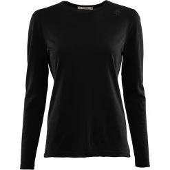 Aclima LightWool Longsleeve Undershirt Women jet black