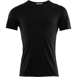 Aclima LightWool Undershirt Tee Men jet black