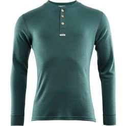 Aclima Warmwool Granddad Shirt Men north atlantic