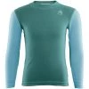 Aclima WarmWool Crew Neck Shirt Kids north atlantic/reef waters -Ski & Thermal Underwear Tops Sales Store aclima warmwool crew neck shirt kids north atlantic reef waters 1