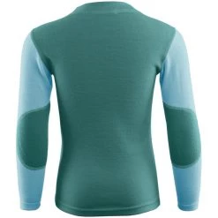 Ski & Thermal Underwear Tops Sales Store -Ski & Thermal Underwear Tops Sales Store aclima warmwool crew neck shirt kids north atlantic reef waters 2