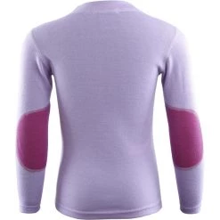 Ski & Thermal Underwear Tops Sales Store -Ski & Thermal Underwear Tops Sales Store aclima warmwool crew neck shirt kids purple rose sunset purple 2