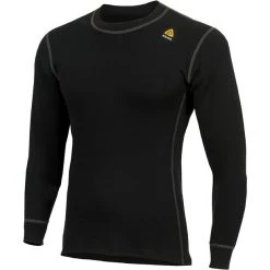 Aclima WarmWool Crew Neck Shirt Men jet black