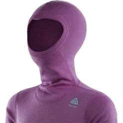 Aclima WarmWool Hood Sweater Kids sunset purple/reef waters -Ski & Thermal Underwear Tops Sales Store aclima warmwool hood sweater kids sunset purple reef waters 4
