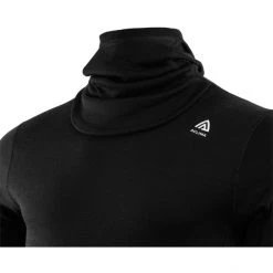Aclima WarmWool Hood Sweater Men jet black -Ski & Thermal Underwear Tops Sales Store aclima warmwool hood sweater men jet black 4