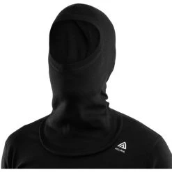 Aclima WarmWool Hood Sweater Men jet black -Ski & Thermal Underwear Tops Sales Store aclima warmwool hood sweater men jet black 5