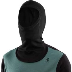 Aclima WarmWool Hood Sweater Men north atlantic/jet black/red clay -Ski & Thermal Underwear Tops Sales Store aclima warmwool hood sweater men north atlantic jet black red clay 5