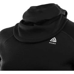 Aclima WarmWool Hood Sweater Women jet black -Ski & Thermal Underwear Tops Sales Store aclima warmwool hood sweater women jet black 4