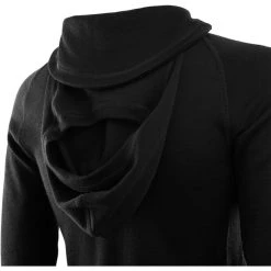 Aclima WarmWool Hood Sweater Women jet black -Ski & Thermal Underwear Tops Sales Store aclima warmwool hood sweater women jet black 5