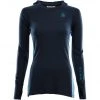 Aclima WarmWool Hood Sweater Women navy blazer/azure blue/blue sapphire -Ski & Thermal Underwear Tops Sales Store aclima warmwool hupullinen aluskerrospaita naiset navy blazer azure blue blue sapphire 1