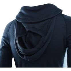 Aclima WarmWool Hood Sweater Women navy blazer/azure blue/blue sapphire -Ski & Thermal Underwear Tops Sales Store aclima warmwool hupullinen aluskerrospaita naiset navy blazer azure blue blue sapphire 5