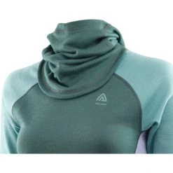 Aclima WarmWool Hood Sweater Women north atlantic/reef waters/purple rose -Ski & Thermal Underwear Tops Sales Store aclima warmwool hupullinen aluskerrospaita naiset north atlantic reef waters purple rose 4
