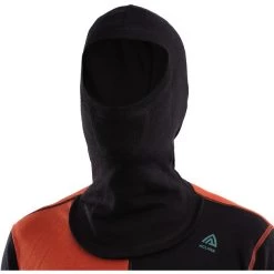 Aclima WarmWool Hood Sweater with Zip Men jet black/red clay/north atlantic -Ski & Thermal Underwear Tops Sales Store aclima warmwool hupullinen aluskerrospaita vetoketjulla miehet jet black red clay north atlantic 5