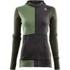 Aclima WarmWool Hood Sweater with Zip Women marengo/olive night/dill -Ski & Thermal Underwear Tops Sales Store aclima warmwool hupullinen aluskerrospaita vetoketjulla naiset marengo olive night dill 1