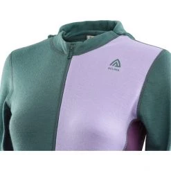 Aclima WarmWool Hood Sweater with Zip Women north atlantic/purple rose/sunset purple -Ski & Thermal Underwear Tops Sales Store aclima warmwool hupullinen aluskerrospaita vetoketjulla naiset north atlantic purple rose sunset purple 3
