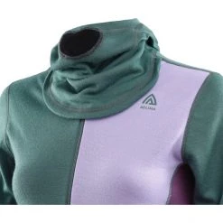 Aclima WarmWool Hood Sweater with Zip Women north atlantic/purple rose/sunset purple -Ski & Thermal Underwear Tops Sales Store aclima warmwool hupullinen aluskerrospaita vetoketjulla naiset north atlantic purple rose sunset purple 4