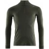 Aclima WarmWool Mock Neck Zip Shirt Men olive night -Ski & Thermal Underwear Tops Sales Store aclima warmwool mock neck zip shirt men olive night 1