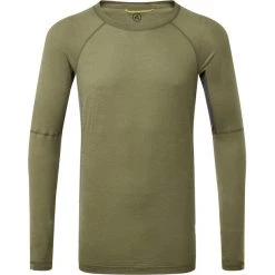ARTILECT Boulder 125 Crew LS Shirt Men kalamata/ash