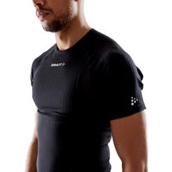 Craft Active Extreme X Crew Neck SS Top Men black -Ski & Thermal Underwear Tops Sales Store craft active extreme x crew neck ss top men black 5
