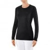 Falke Artic Brush LS Shirt Women black -Ski & Thermal Underwear Tops Sales Store falke artic brush ls shirt women black 1