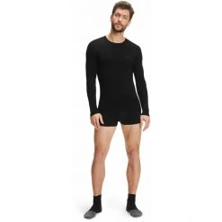 Falke Wool Tech Light Longsleeve Shirt Men black -Ski & Thermal Underwear Tops Sales Store falke wool tech light longsleeve shirt men black 4