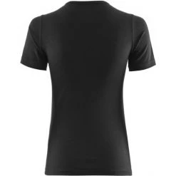 Föhn Merino Short Sleeve Baselayer Shirt Women black -Ski & Thermal Underwear Tops Sales Store foehn merino short sleeve baselayer shirt women black 3