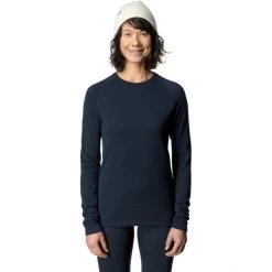 Houdini Desoli Thermal Crew Sweater Women blue illusion
