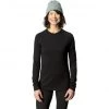 Houdini Desoli Thermal Crew Sweater Women true black -Ski & Thermal Underwear Tops Sales Store houdini desoli thermal crew sweater women true black 1