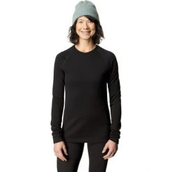 Houdini Desoli Thermal Crew Sweater Women true black