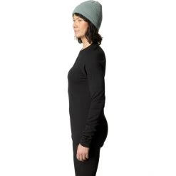 Houdini Desoli Thermal Crew Sweater Women true black -Ski & Thermal Underwear Tops Sales Store houdini desoli thermal crew sweater women true black 3
