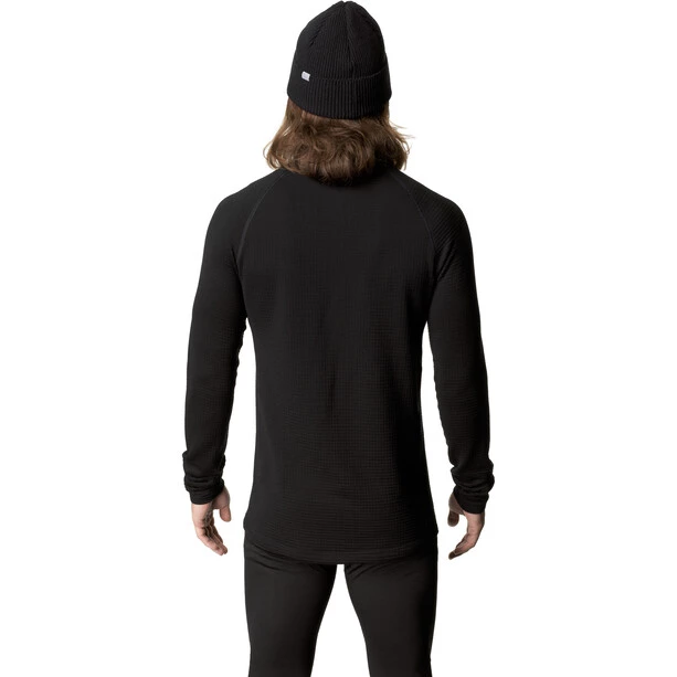 Houdini Desoli Thermal Half-Zip Baselayer Men true black 4 Houdini Desoli Thermal Half-Zip Baselayer Men true black - Image 2