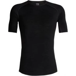 Icebreaker 150 Zone SS Crew Top Men black/mineral