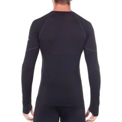Icebreaker 150 Zone LS Crew Top Men black/mineral -Ski & Thermal Underwear Tops Sales Store icebreaker 150 zone alusvaatteet miehet black mineral 3