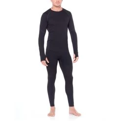 Icebreaker 150 Zone LS Crew Top Men black/mineral -Ski & Thermal Underwear Tops Sales Store icebreaker 150 zone alusvaatteet miehet black mineral 4