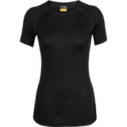 Icebreaker 150 Zone SS Crew Top Women black