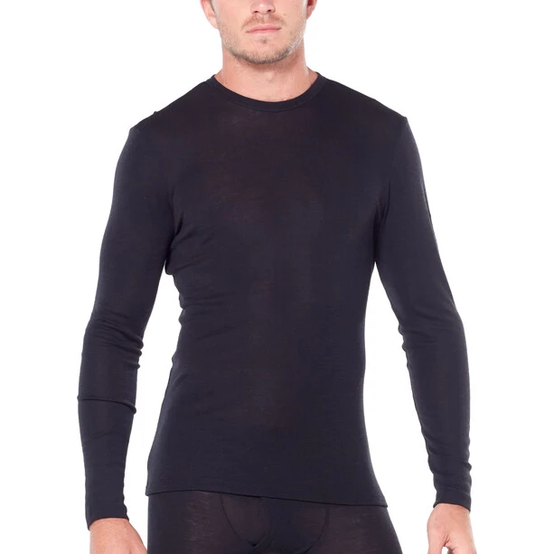 Icebreaker 175 Everyday LS Crew Top Men black 4 Icebreaker 175 Everyday LS Crew Top Men black - Image 2