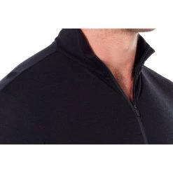Icebreaker 175 Everyday LS Half-Zip Top Men black -Ski & Thermal Underwear Tops Sales Store icebreaker 175 everyday alusvaatteet miehet black 6 2