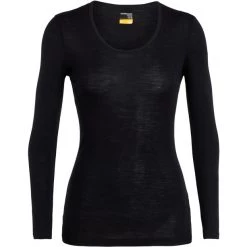 Icebreaker 175 Everyday LS Scoop Top Women black