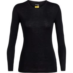 Icebreaker 175 Everyday LS Crew Top Women black