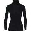 Icebreaker 175 Everyday LS Half-Zip Top Women black -Ski & Thermal Underwear Tops Sales Store icebreaker 175 everyday alusvaatteet naiset black 1 3