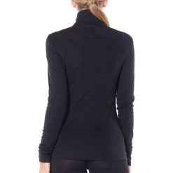 Icebreaker 175 Everyday LS Half-Zip Top Women black -Ski & Thermal Underwear Tops Sales Store icebreaker 175 everyday alusvaatteet naiset black 3 3