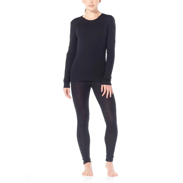 Icebreaker 175 Everyday LS Crew Top Women black 6 Icebreaker 175 Everyday LS Crew Top Women black - Image 4