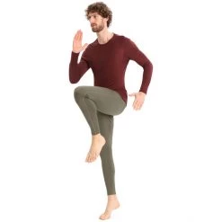 Icebreaker 175 Everyday LS Crew Top Men espresso -Ski & Thermal Underwear Tops Sales Store icebreaker 175 everyday ls crew top men espresso 4