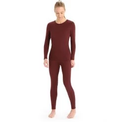 Icebreaker 175 Everyday LS Crew Top Women espresso -Ski & Thermal Underwear Tops Sales Store icebreaker 175 everyday ls crew top women espresso 4