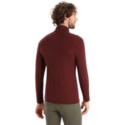 Icebreaker 175 Everyday LS Half-Zip Top Men espresso -Ski & Thermal Underwear Tops Sales Store icebreaker 175 everyday ls half zip top men espresso 3