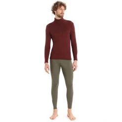Icebreaker 175 Everyday LS Half-Zip Top Men espresso -Ski & Thermal Underwear Tops Sales Store icebreaker 175 everyday ls half zip top men espresso 4