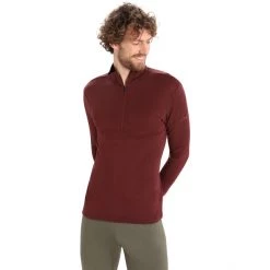 Icebreaker 175 Everyday LS Half-Zip Top Men espresso -Ski & Thermal Underwear Tops Sales Store icebreaker 175 everyday ls half zip top men espresso 5