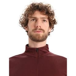Icebreaker 175 Everyday LS Half-Zip Top Men espresso -Ski & Thermal Underwear Tops Sales Store icebreaker 175 everyday ls half zip top men espresso 6
