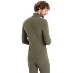 Icebreaker 175 Everyday LS Half-Zip Top Men loden -Ski & Thermal Underwear Tops Sales Store icebreaker 175 everyday ls half zip top men loden 3